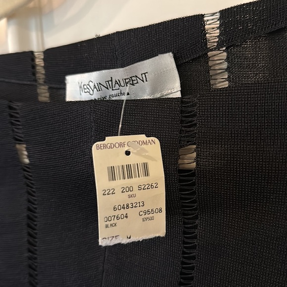 NWT Rare Tom Ford for Yves Saint Laurent YSL S/S 2002 Silk Poncho Cape one size - Picture 8 of 13